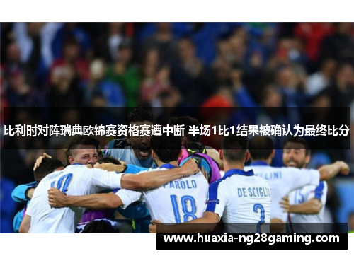 比利时对阵瑞典欧锦赛资格赛遭中断 半场1比1结果被确认为最终比分